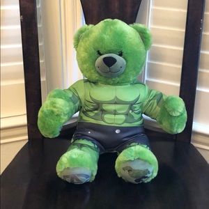 Build a bear Hulk bear